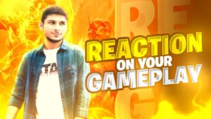 NONSTOP GAMING LIVE REACTION ON YOUR VIDEOS  || #NONSTOPGAMING #GYANGAMING  - GARENA FREE FIRE LIVE
