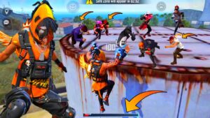 🔥New "POWER OF BOOYAH" Bundle Overpower Fight On Factory Top Must Watch - Garena Free Fire