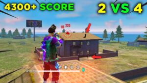 Rank Score 4300+ Pro Lobby Duo Vs Squad Ajjubhai and Munnabhai Op Gameplay - Garena Free Fire
