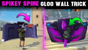SPIKEY SPINE GLOO WALL TRICK | TOP 5 AWESOME TRICKS - GARENA FREE FIRE
