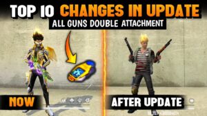 TOP 10 CHANGES IN NEW OB31 UPDATE | GARENA FREE FIRE