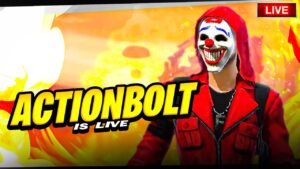 Top 1 Grandmaster Player Actionbolt Is Live - Garena Free Fire