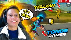 Yellow Criminal Grandmaster Squad in my Lobby 😲 Search is On - Garena Free Fire