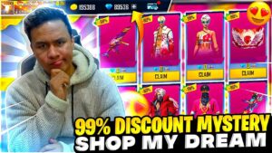 99 % Discount in New Mystery Shop is My Dream 😂 Most Rare Gifts From Garena Free Fire - Tonde Gamer