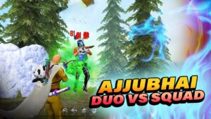 AJJUBHAI FUNNY PLAY WITH HARSH | DUO VS SQUAD | GARENA FREE FIRE HIGHLIGHTS