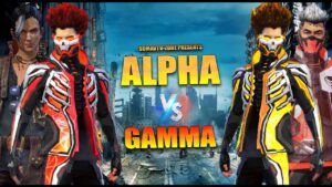 ALPHA VS GAMMA | BOOYAH FREE FIRE STORY | FLAMEBORN ACTION STORY | FREE FIRE SUPERHERO MOVIE
