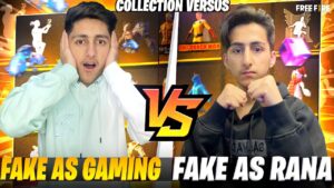 As Gaming And As Rana Fake Collection Vs - Garena Free Fire