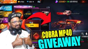 Evo Cobra Mp40 Giveaway - Garena Free Fire #freefirelive
