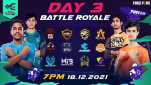 FFEB SS2 Day 3 - Bermuda 2.0 and Revival System | Free Fire Eternal Battle | 7PM Sat 18th Dec