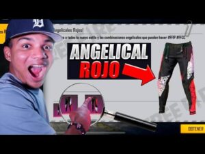 GARENA ME ENVIA LOS NUEVOS ANGELICALES ROJOS 😲 PROBANDOLOS EN DIRECTO EN FREE FIRE 🔥
