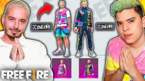 GARENA ME ENVIO A J BALVIN EN FREE FIRE 🔥 *J BALVIN X FREE FIRE*