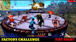 Garena Free Fire King Of Factory Fist Fight | overpower headshot Gameplay fist gaming Factory Fight