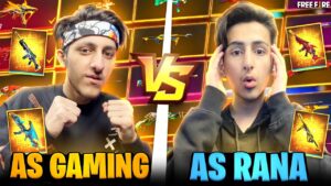 Gun Collection War 😍 As Gaming Vs As Rana Richest Gun Skins - Garena Free Fire