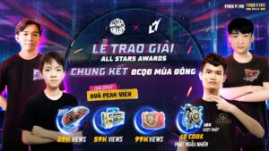 HQA lên ngôi VÔ ĐỊCH, Bác Gấu ẵm 2 giải thưởng danh giá | Allstars Awards x ĐCQĐ Mùa Đông 2021