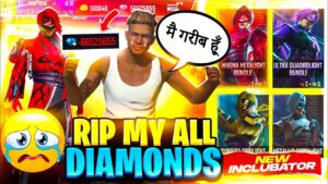 I Got New All Rare Incubator Bundles😱 Wasted All 100000 Diamonds Spin💎 - Garena Free Fire