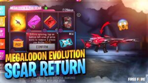 Megalodon Evolution Scar return Back confirmed 🤯 சோளி முஞ்சுது பங்கு  | Garena Free fire