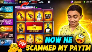 My Small Brother Scammed Me Again 🥲 Evo Mp40 Gun Skin - Garena Free Fire