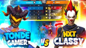 NXT @Classy FreeFire Squad Vs Tonde Gamer & Ug Ayush Team Best CS Ranked Battle - Garena Free Fire