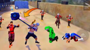 🔥New Dangerous "BIG SMASH" Emote Show On Factory Roof Must Watch - Garena Free Fire