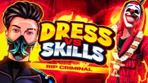 Noob Red Criminal Vs SkyLord😂 बुरा हुआ - Garena free fire