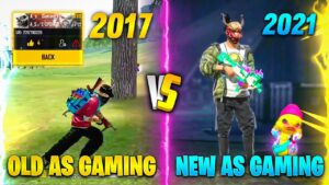 OLD AS GAMING 2017 VS NEW AS GAMING 2021😲 GARENA FREE FIRE