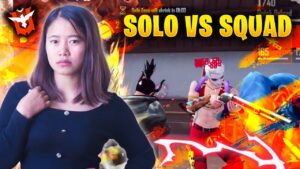 Solo Vs Squad Overpower Highlights but Sad Endings 😒 | Garena Free Fire | Sooneeta