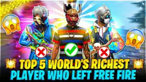 'V' BADGE RICHEST PLAYER WHO LEFT FREE FIRE😲 GARENA FREE FIRE