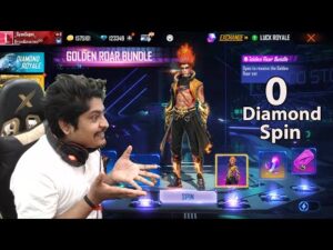 0 Diamond Spin Moco Store Really 🤫😱 Golden Roar Bundle | Garena Free Fire