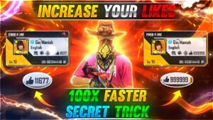 100% Working Trick To Increase Your Like 100×faster😱🔥|| Garena Free Fire #18