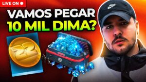 ASSISTA E GANHE!!! 10 MIL DIMA HOJE? BAZE WEEDZAO LIVE FREE FIRE AO VIVO!