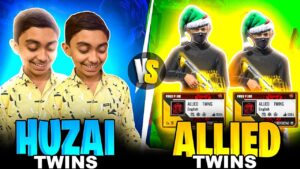 Allied Twins Vs Huzai Twins 🤣 Guild Leave challenge - Garena Free Fire