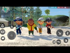 BOBOIBOY GARENA FREE FIRE!!! GTA LUCU