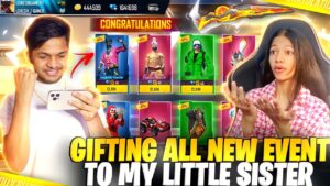 Back To India Surprising My Sister 🤯 With 50,000 Diamonds 🤯 & Golden Shade Bundle Garena Free Fire