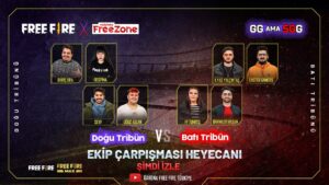 Free Fire X Vodafone FreeZone GG Ama 5GG Kupası