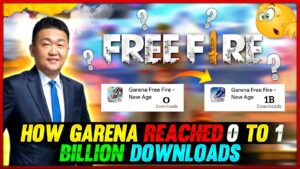 HOW FREE FIRE REACHED 0 TO 1 BILLION DOWNLOADS😳 GARENA FREE FIRE