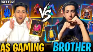 I Challenged My Brother For Collection War Best Collection Versus Ever 😂 - Garena Free Fire