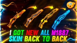 I Got All New Element M1887 Back To Back😱🔥 || Garena Free Fire