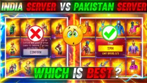 INDIA SERVER VS PAKISTAN SERVER😳🔥 WHICH IS BEST? || GARENA FREE FIRE