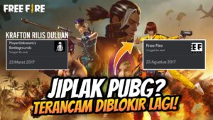 KRAFTON GUGAT GARENA! FREE FIRE MENIRU PUBG! FREE FIRE TERANCAM DI HAPUS!