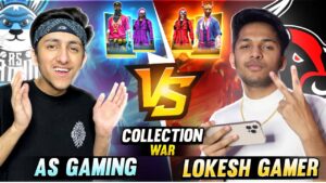 Lokesh Gamer Challenge Me For Collection War😂 Richest Collection In India $9999- Garena Free Fire