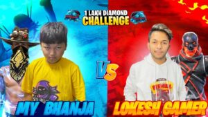 Lokesh Gamer😡 Vs My Bhanja😲 ||Bhanja Lost😭😭  ||Garena Freefire