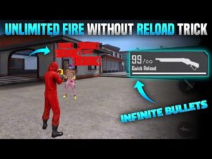 M1887 NO RELOAD TECHNIQUE WITH UNLIMITED BULLETS 🤯 - GARENA FREE FIRE