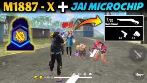 M1887-X + JAI MICROCHIP ABILITY IS UNBELIEVABLE 🤯 - GARENA FREE FIRE
