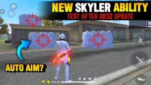 NEW SKYLER ABILITY TEST AFTER OB32 UPDATE - GARENA FREE FIRE