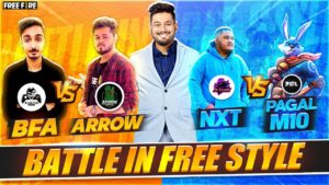 Pagal M 10 vs NXT | BFA vs Arrow - Garena Free Fire #totalgaming #gyangaming