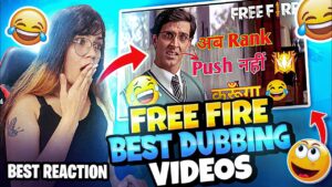 React On Best Funny Dubbing Video Of Free Fire || Garena Free Fire || Bindass Laila || @Sandy Gamer