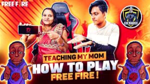 Teaching my mom😱 How To Play Free Fire 🔥|| Garena Free Fire #sheplaysff