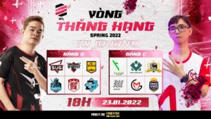 VFL Spring 2022 [VÒNG THĂNG HẠNG - Bảng C&A] Lộ diện 10 đội tuyển tiến vào vòng Bảng VFL Spring 2022