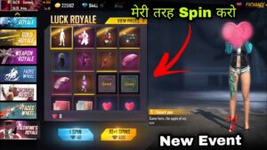 valentine royal / Today Event / New Event - Garena Free Fire