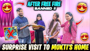 After Free Fire Banned 😭 Surprise Visit To MuktiAsin Home On Vellentine's Day 🥲 - Garena Free Fire